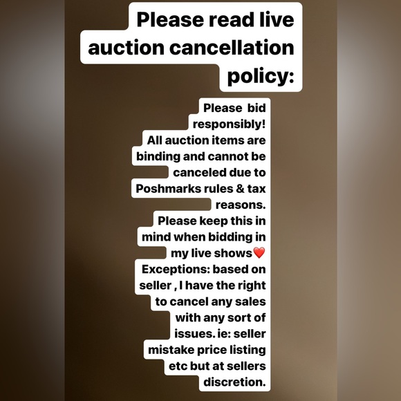 MY LIVE POSH SHOW!🎉Like to be notified when I go live!💖 - Picture 5 of 16